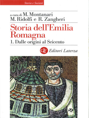 cover image of Storia dell'Emilia Romagna. 1. Dalle origini al Seicento